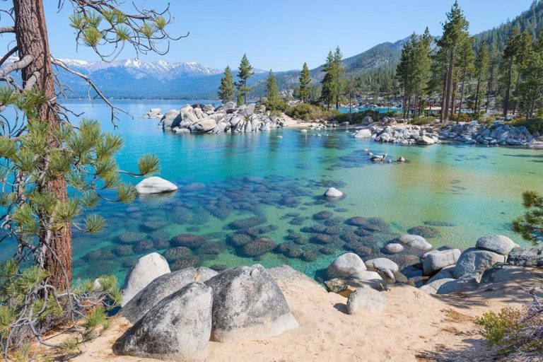 Lake Tahoe in the High Sierra region of California