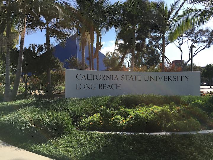 California State University, Long Beach Sign